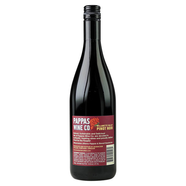 Pappas Wine Company Pinot Noir - 750 mL - 750ML - Glass