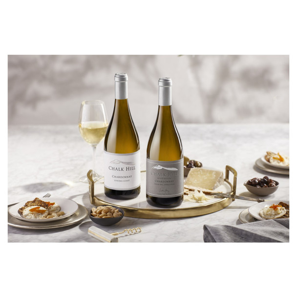Chalk Hill Sonoma Coast Chardonnay - 750 mL - 750ML - Glass