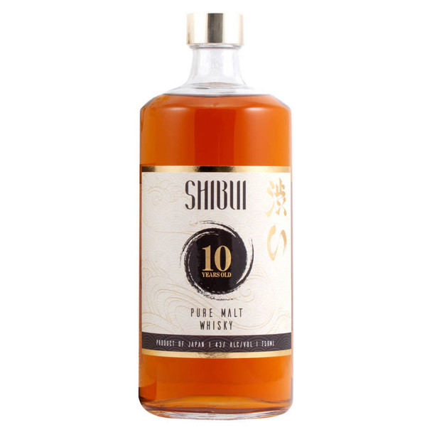 Shibui Pure Malt 10 Year Whisky - 750 mL - 750ML - Glass