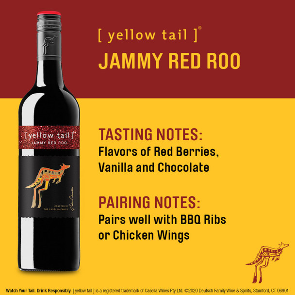 Yellow Tail Sweet Red Roo - 1.5 L - 1.5L - Glass