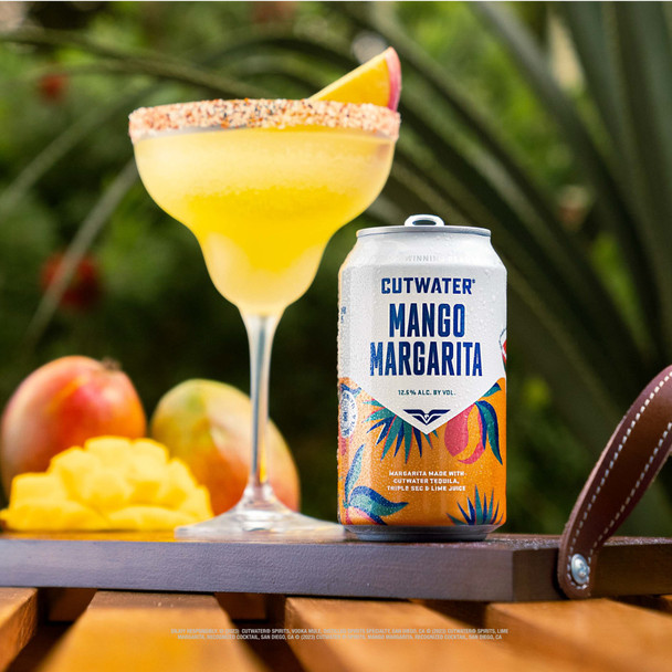 Cutwater Mango Margarita - 4-PK - Aluminum Cutwater Mango Margarita - 4-PK - Aluminum
