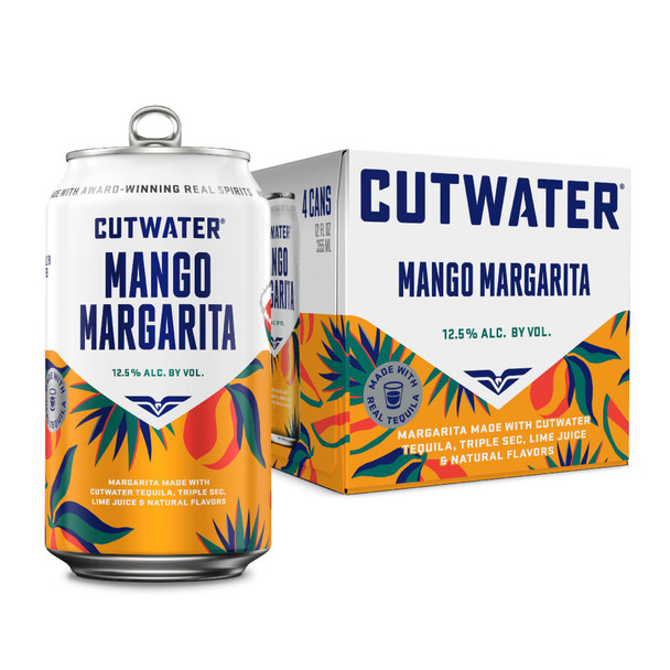 Cutwater Mango Margarita - 4-PK - Aluminum Cutwater Mango Margarita - 4-PK - Aluminum