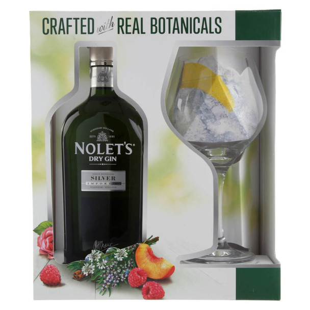 Nolet's Dry Gin with Glass - 750 mL - Set - Glass