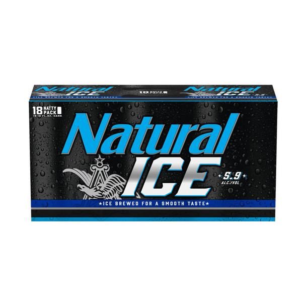 Natural Ice - 12 Oz - 18-PK - Aluminum