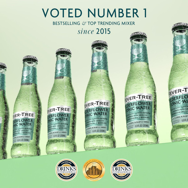Fever Tree Elderflower Tonic Water - 4-PK
