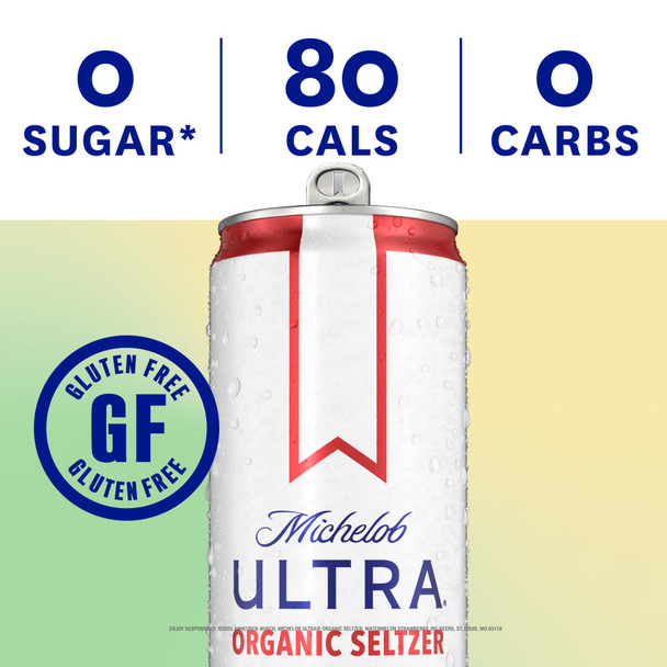 Michelob Ultra Organic Seltzer Variety Pack - 12-PK - Aluminum
