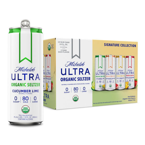 Michelob Ultra Organic Seltzer Variety Pack - 12-PK - Aluminum