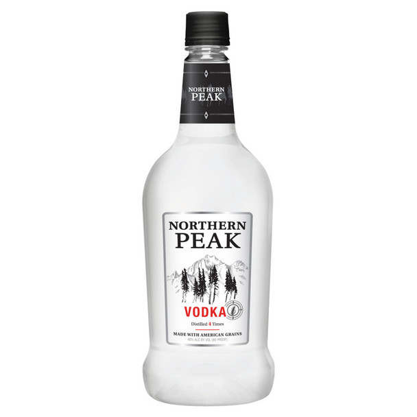 Northern Peak Vodka Plastic - 1.75 L - 1.75L - Plastic