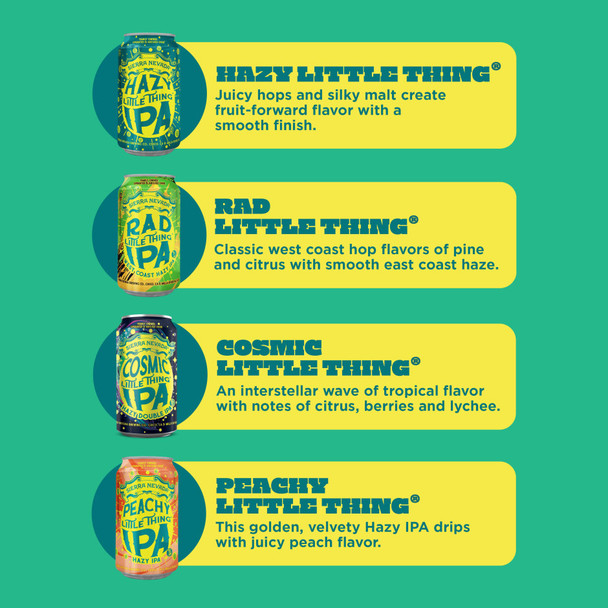 Sierra Nevada Hazy Little Thing IPA Variety Pack - 12-PK - Aluminum