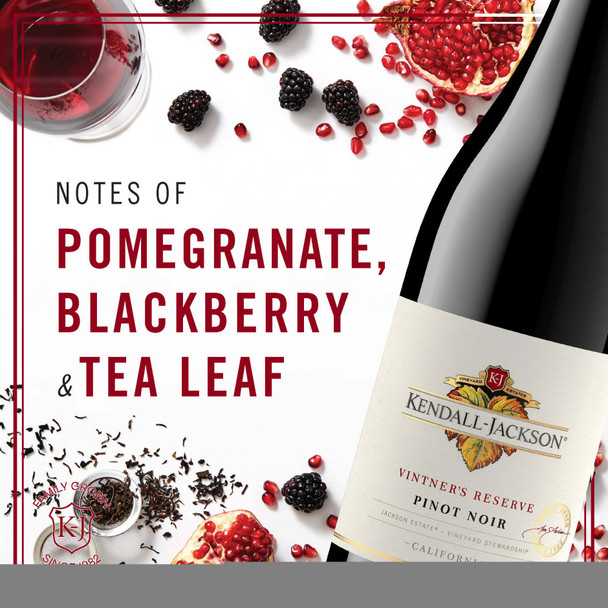 Kendall-Jackson Vintner's Reserve Pinot Noir - 750 mL - 750ML - Glass