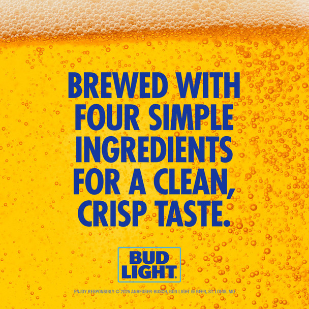 Bud Light - 12 Oz - 6-PK - Glass
