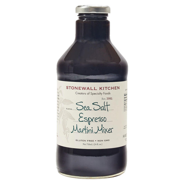 Stonewall Kitchen Sea Salt Espresso Mixer - 24 Oz - 24OZ - Glass