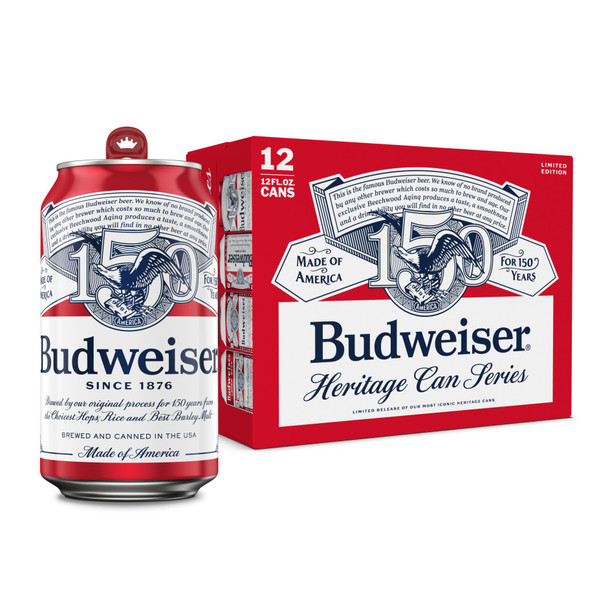 Budweiser - 12 Oz - 12-PK - Aluminum