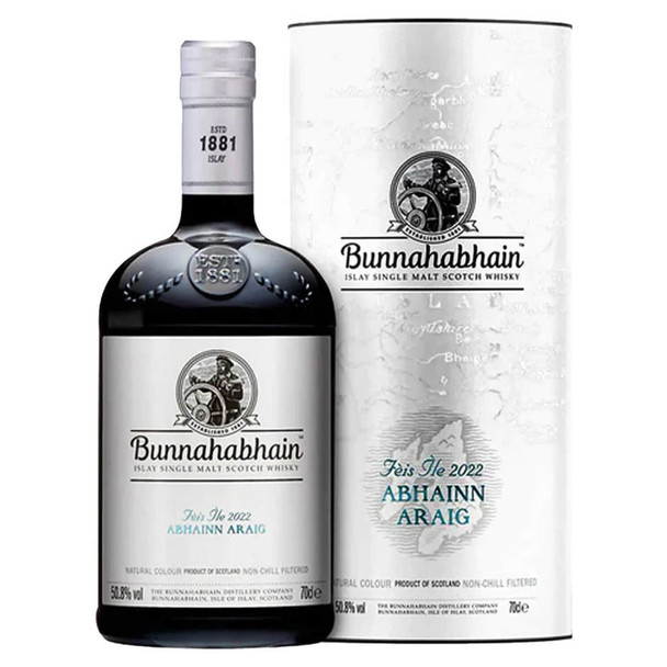 Bunnahabhain Feis Ile 2022 Abhainn Araig Single Malt Scotch - 700 mL - 700ML - Glass