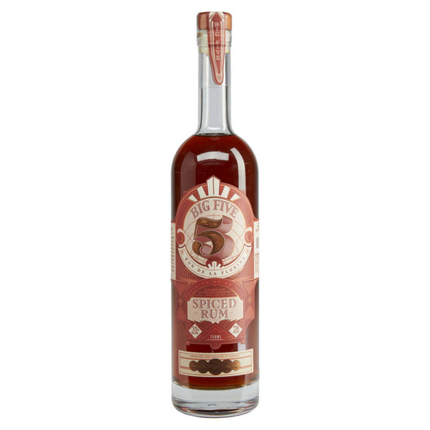 Big 5 Spiced Rum - 750 mL - 750ML - Glass