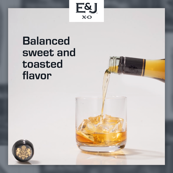 E & J Brandy XO - 750 mL - 750ML - Glass