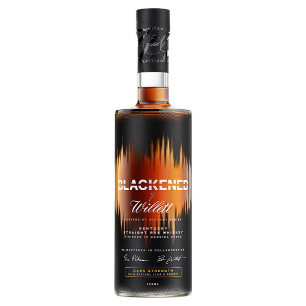 Blackened X Willet Rye Whiskey - 750 mL - 750ML - Glass