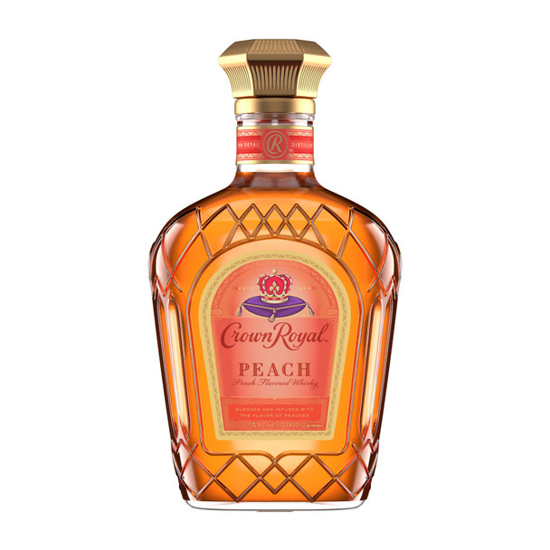 Crown Royal Peach Canadian Whisky - 375 mL - 375ML - Glass