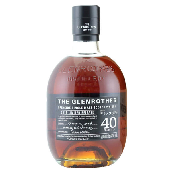 The Glenrothes 40 Year Single Malt Scotch Whisky - 750 mL - 750ML - Glass
