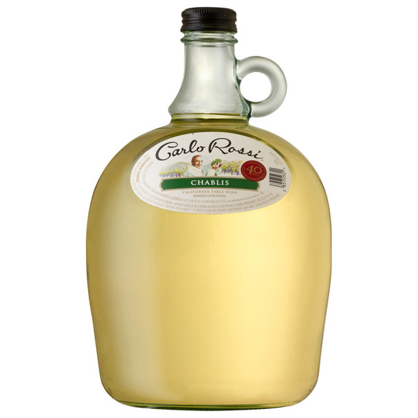 Carlo Rossi Chablis - 3.0 L - 3.0L - Glass