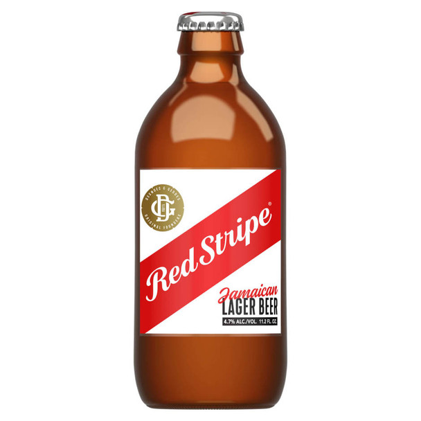 Red Stripe Lager - 11.2 Oz - 6-PK - Glass