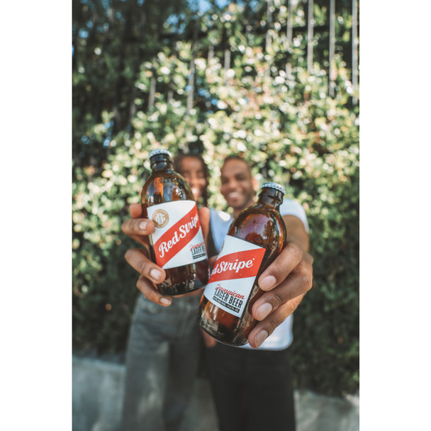 Red Stripe Lager - 11.2 Oz - 6-PK - Glass