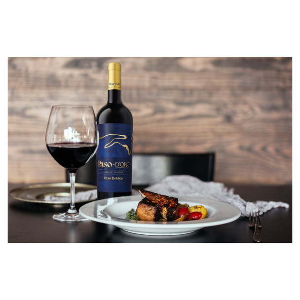 Paso D'Oro Paso Robles Cabernet Sauvignon - 750 mL - 750ML - Glass