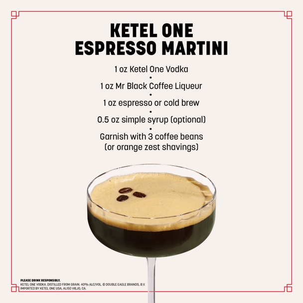 Ketel One Vodka with Glass - 1.75 L - Set - Glass