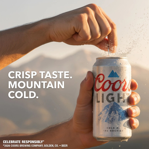 Coors Light - 12 Oz - 12-PK - Glass