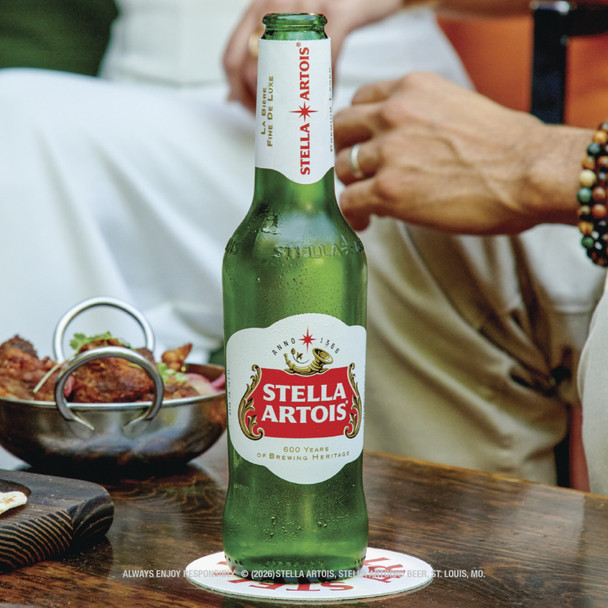 Stella Artois - 11.2 Oz - 12-PK - Glass