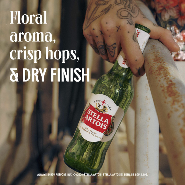 Stella Artois - 11.2 Oz - 12-PK - Glass