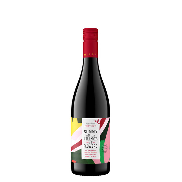 Sunny with a Chance of Flowers Pinot Noir - 750 mL - 750ML - Glass