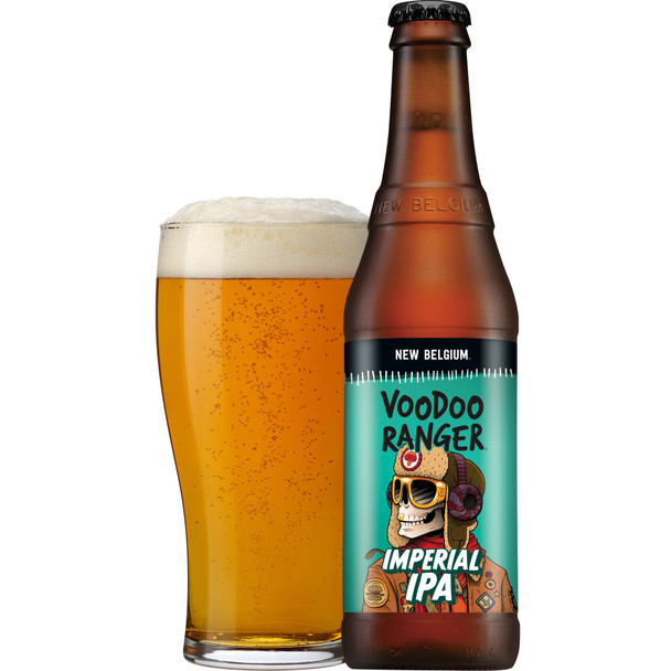New Belgium Voodoo Ranger Imperial IPA - 12 Oz - 6-PK - Glass