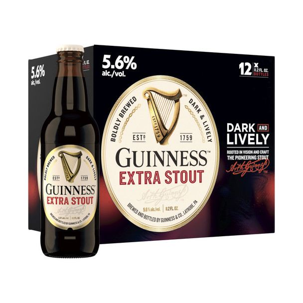 Guinness Stout - 12 Oz - 12-PK - Glass