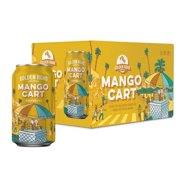 Golden Road Mango Cart - 12 Oz - 6-PK - Aluminum