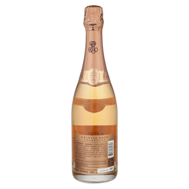 Louis Roederer Cristal Rosé 750ml 2012 2012 Louis Roederer Cristal Brut Rose Millesime, Champagne