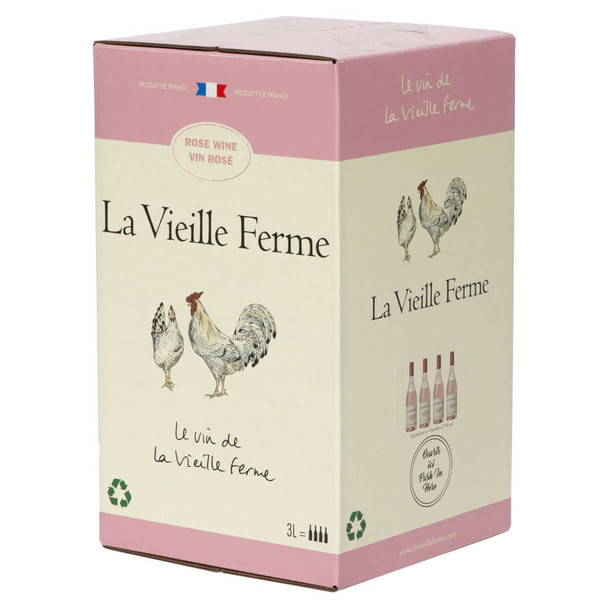 La Vieille Ferme Rose - 3.0 L - 3.0L - Plastic