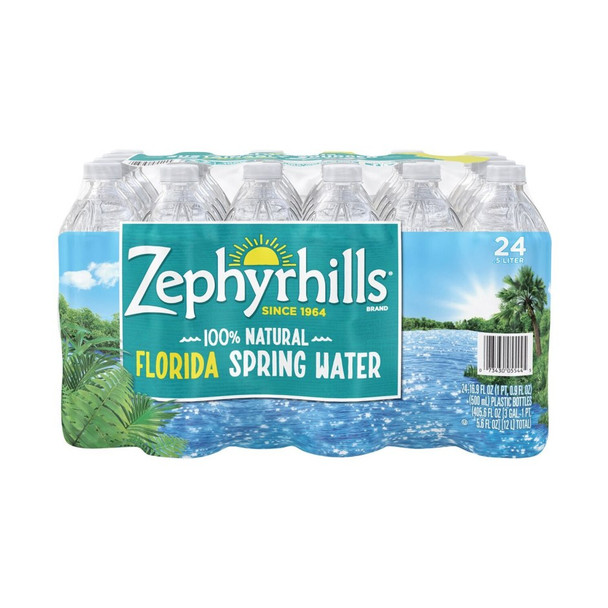 Zephyrhills Spring Water - 16 Oz - 24-PK