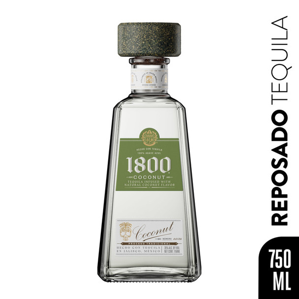 1800 Coconut Tequila - 750 mL - 750ML - Glass