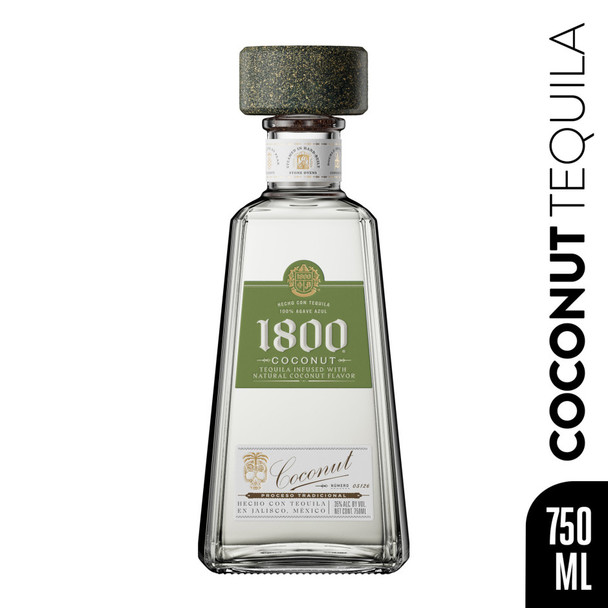1800 Coconut Tequila - 750 mL - 750ML - Glass