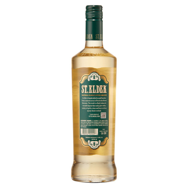 St. Elder Elderflower Liqueur - 750 mL - 750ML - Glass