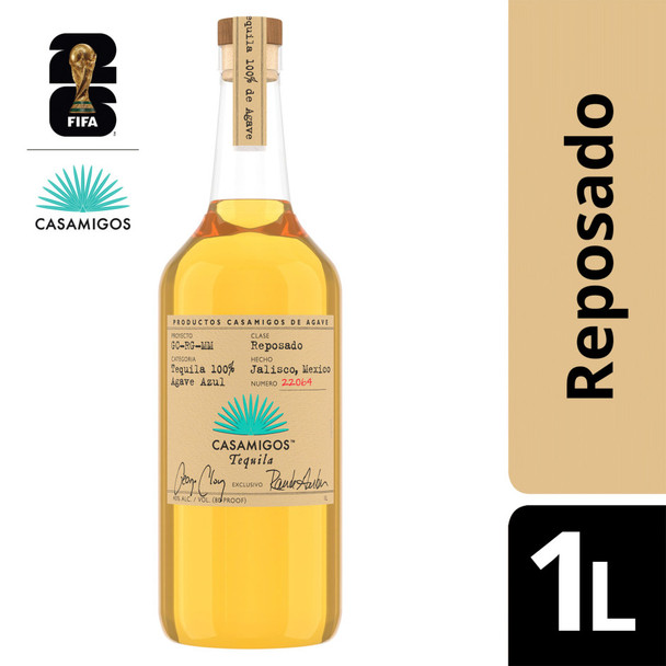 Casamigos Reposado Tequila - 1 L - 1.0L - Glass
