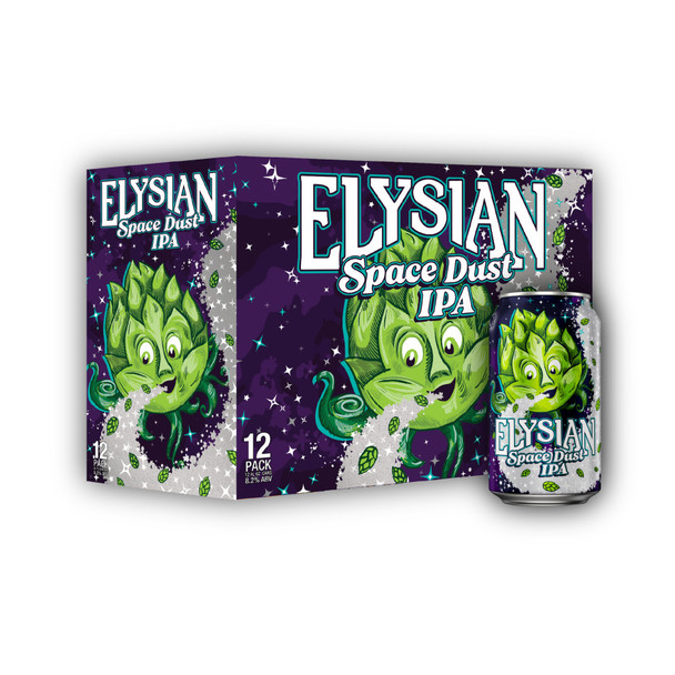 Elysian Space Dust Ipa - 12 Oz - 12-PK - Aluminum