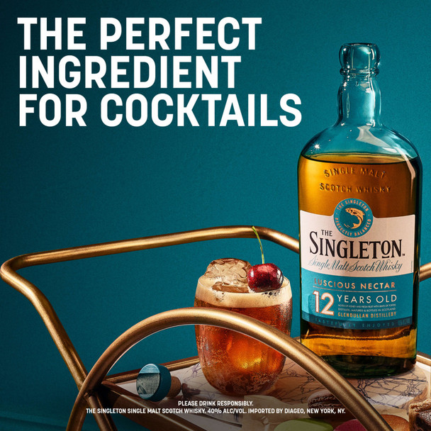 Singleton 12 Year Single Malt Scotch - 750 mL - 750ML - Glass