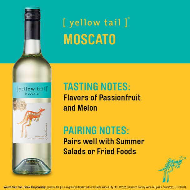 Yellow Tail Moscato - 1.5 L - 1.5L - Glass