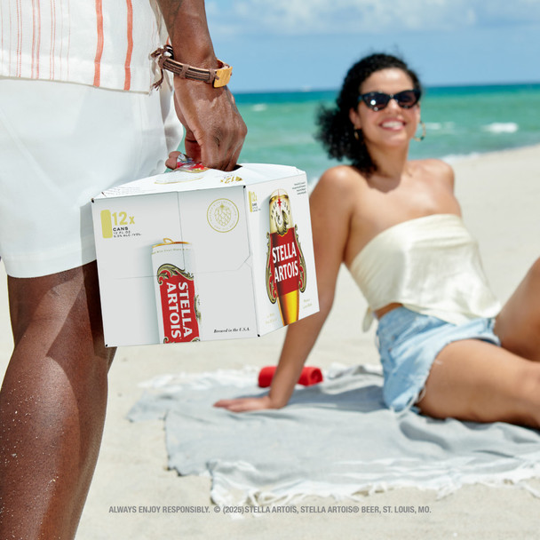 Stella Artois - 25OZ - Aluminum