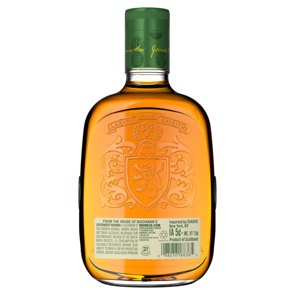 Buchanan's Pineapple Scotch Whisky - 750 mL - 750ML - Glass