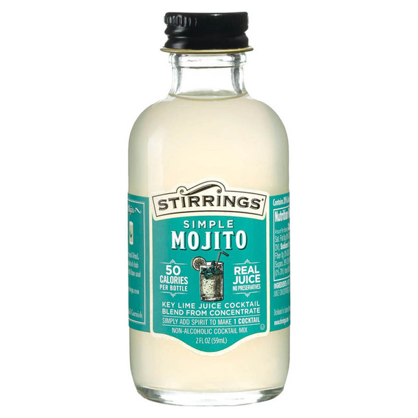 Stirrings Simple Mojito - 2 Oz - 2.1OZ - Glass Stirrings Simple Mojito - 2 Oz - 2.1OZ - Glass