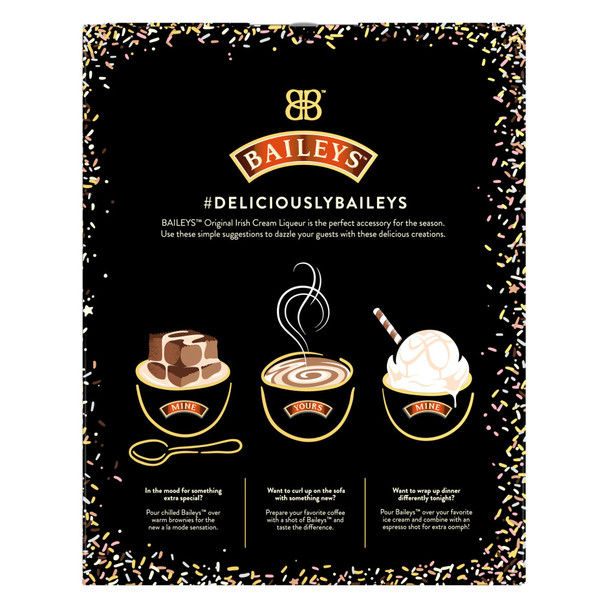Baileys Irish Cream with Two Bowls - 750 mL - Set - Glass