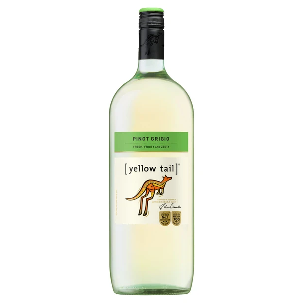 Yellow Tail Pinot Grigio - 1.5 L - 1.5L - Glass